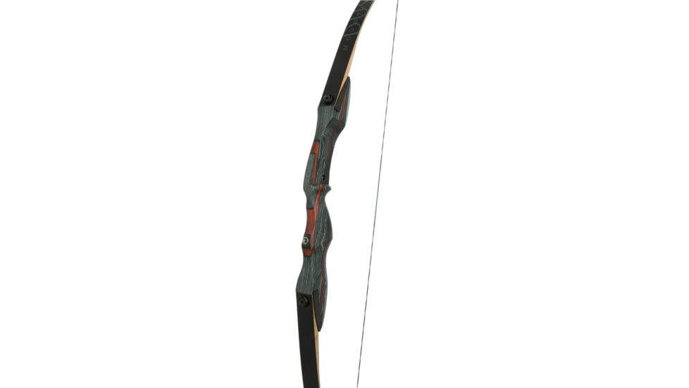 October Mountain Mountaineer Dusk Riser Bow 62 in, LH, Black, OMP221L