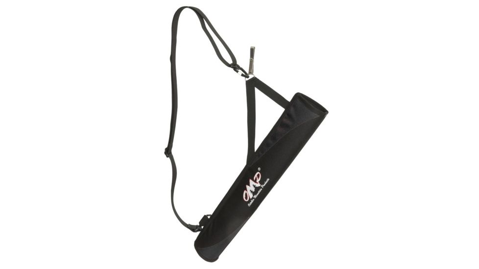 October Mountain No Spill Hip and Back Quiver RH/LH, Black, One Size 78782