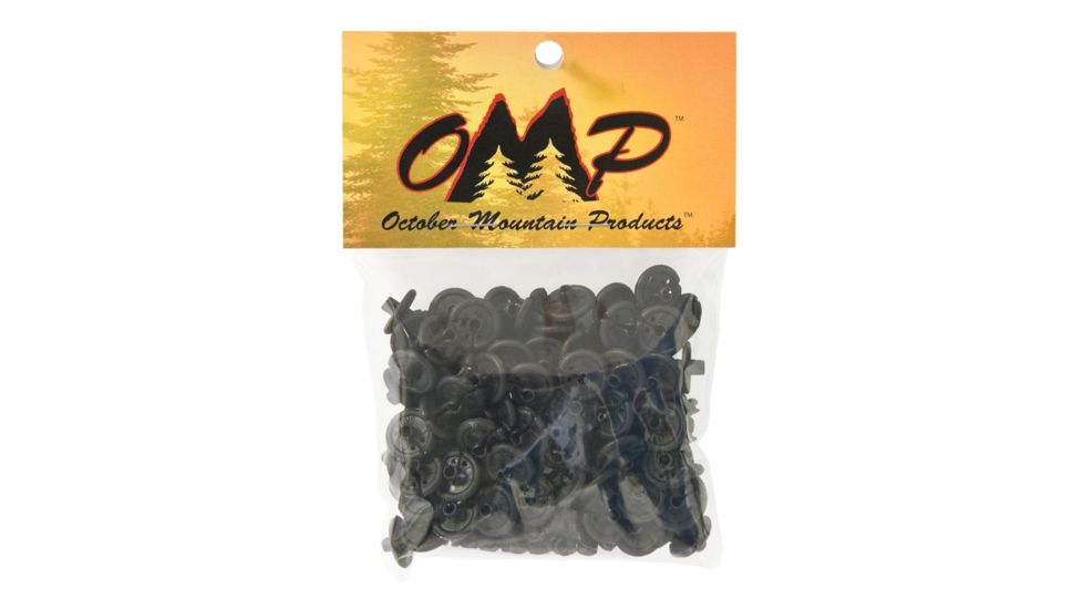 October Mountain Slotted Kisser, Black 9/16 in. 100 pk. 33213