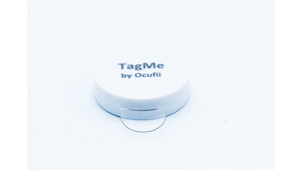 Ocufii TagMe Stick-On Beacon, White, TM-B2-WHT
