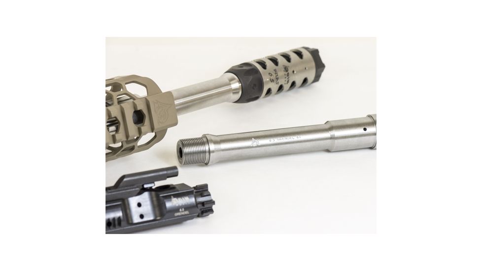 ODIN Works 16in 6.5 Grendel/LBC Barrel, Lite Profile, int gas placement, w/tunable GB, W/BCG, Stainless Steel, 16in, B-6.5-16-UL-INT-TG-BCG