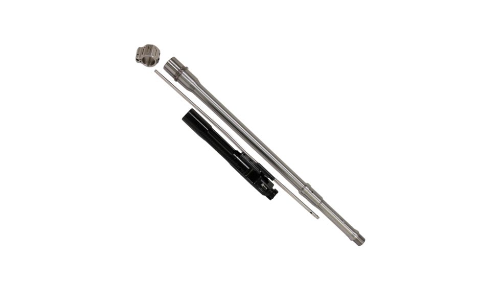 ODIN Works 16in 6.5 Grendel/LBC Barrel, Lite Profile, int gas placement, w/tunable GB, W/BCG, Stainless Steel, 16in, B-6.5-16-UL-INT-TG-BCG