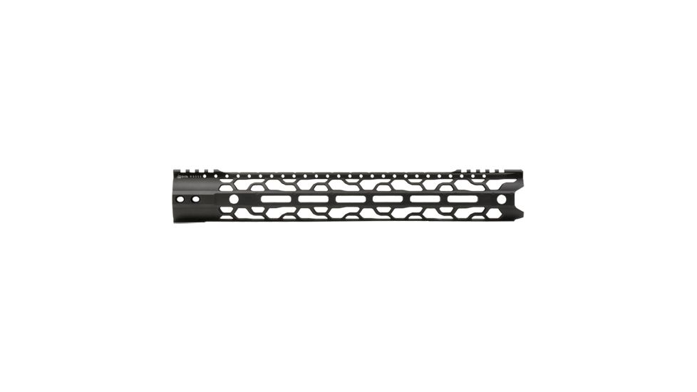 ODIN Works AR-10 15.5in .308 O2 Lite Free Float Forend, M-LOK, Low Profile, Black, F-15-ML-O2-308-2.00