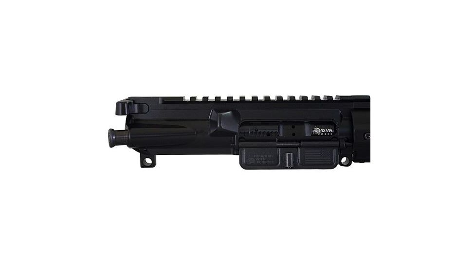 ODIN Works Billet Complete upper Receiver 15.5in KMod 6.5 Grendel 18in Intermediate, Black/Stainless Steel, Complete Upper, CU-BL-15-KM-18-6.5-INT-ADJ GB