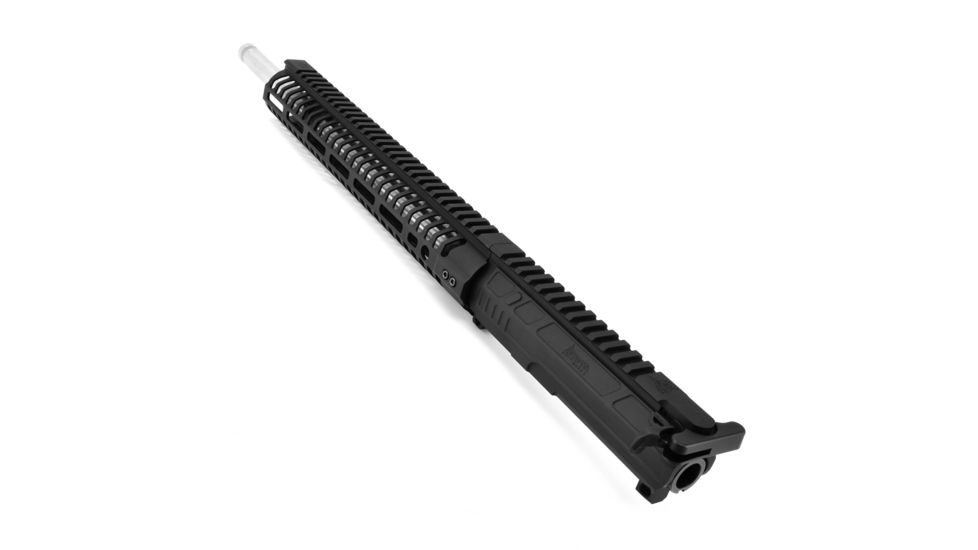 ODIN Works Billet Complete upper Receiver 12.5 M-LOK 223 16in Mid length, Black/Stainless Steel, Complete Upper, ODW-URC-CUR-CU-BL-12-ML-16-ML-ADJ-GB