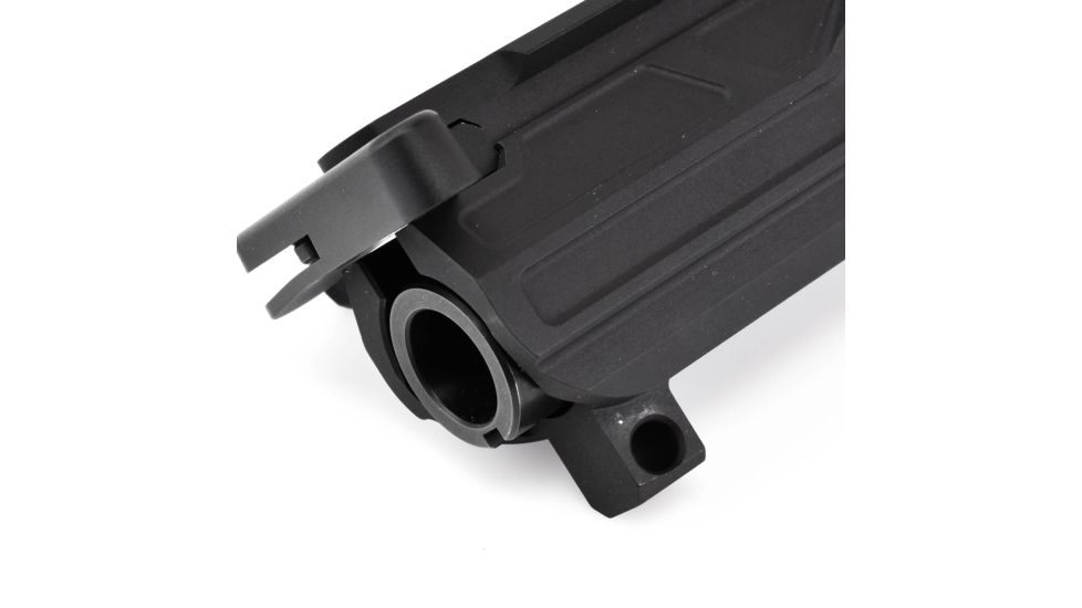 ODIN Works Billet Complete upper Receiver 12.5 M-LOK 223 16in Mid length, Black/Stainless Steel, Complete Upper, ODW-URC-CUR-CU-BL-12-ML-16-ML-ADJ-GB