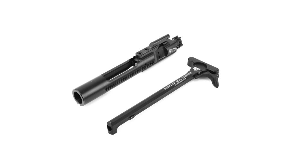 ODIN Works Billet Complete upper Receiver 12.5 M-LOK 223 16in Mid length, Black/Stainless Steel, Complete Upper, ODW-URC-CUR-CU-BL-12-ML-16-ML-ADJ-GB