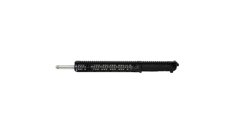 ODIN Works Billet Complete upper Receiver 15.5in M-LOK 6.5 Grendel 20in Rifle, Black/Stainless Steel, Complete Upper, CU-BL-15-ML-20-6.5-R-ADJ GB