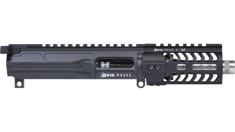 ODIN Works Complete Billet Upper 5in with 4in Handguard, Black, 9 mm, NSN N, CU-BL-4-ML-5-9mm