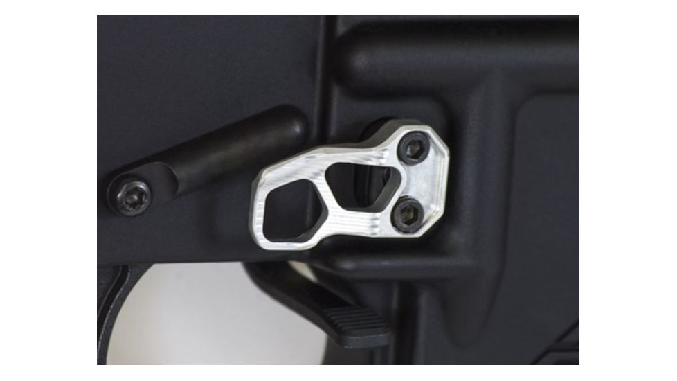 ODIN Works Extended Magazine Release Gen III, Silver, ACC-XMR3-SLV