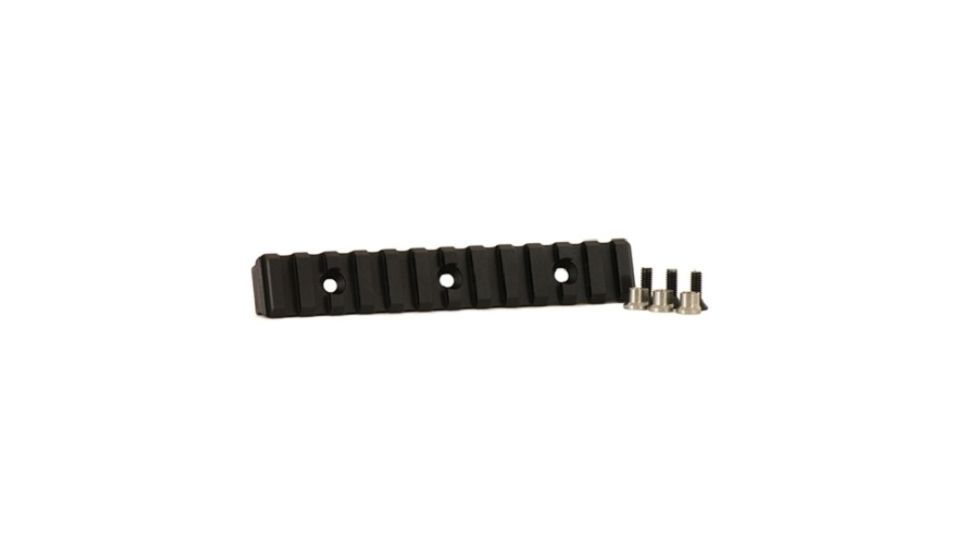 ODIN Works KeyMod 12 Slot Accessory Rail, Black ACC-FE-KM-12