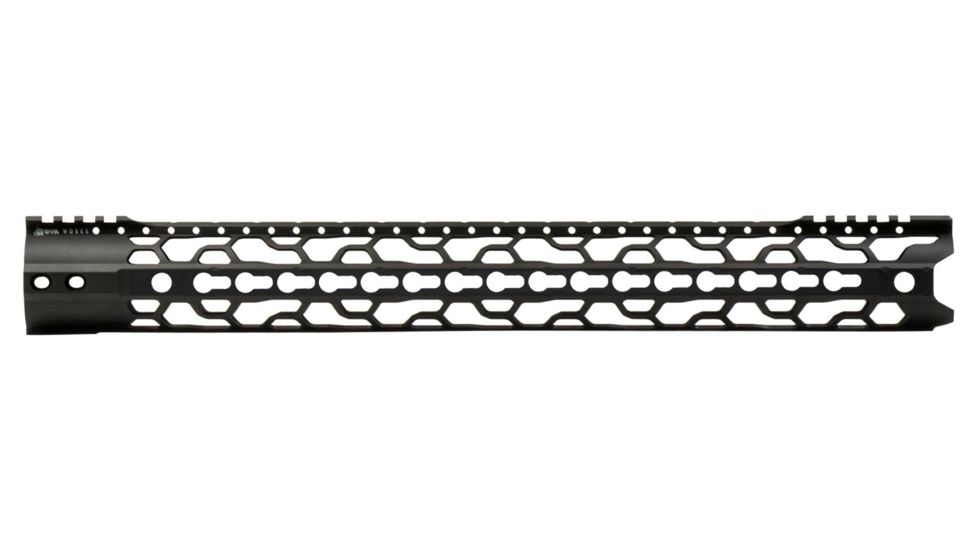 ODIN Works KeyMod 308 O2 Lite Forend, Low Profile, Black, 17.5 in, F-17-KM-O2-308-2.00