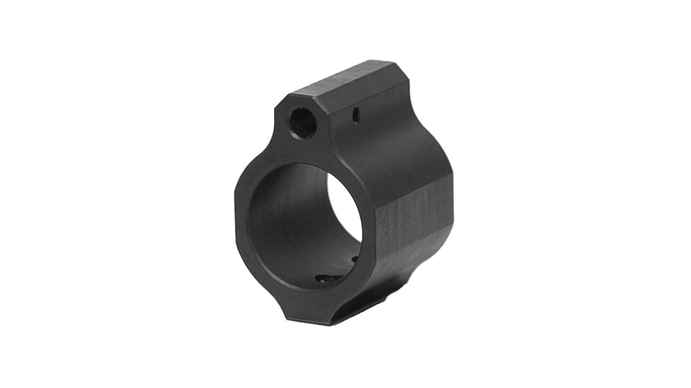 ODIN Works Low Profile Gas Block, Carbon Steel, Black GB-75