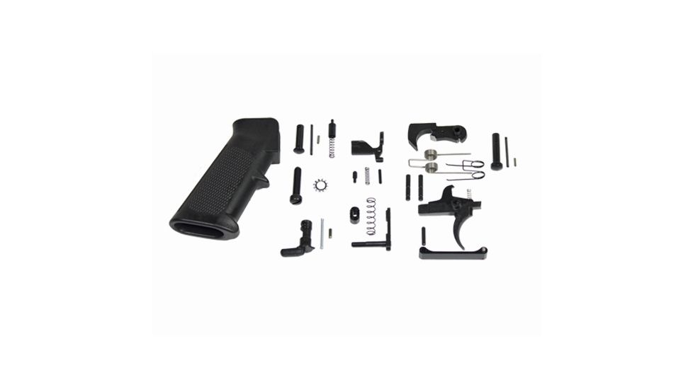ODIN Works Lower Parts Kits W/Pistol Grip, Black ACC-LPK