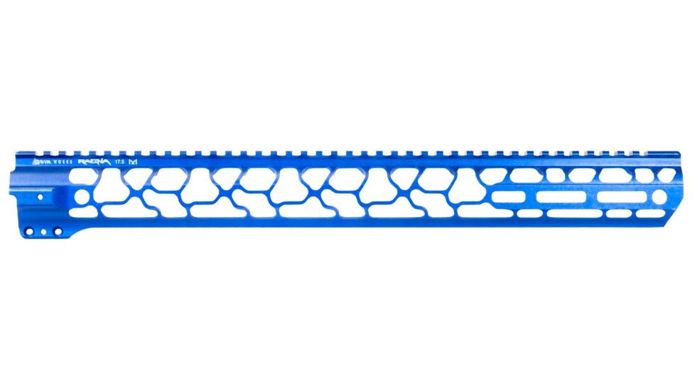 ODIN Works M-Lok Ragna Free Float Forend, Blue, 17.5in, F-17-ML-RA-BLU