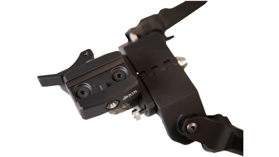 ODIN Works PRIZM Precision Bipod, 4-14.5in Heit Range, Picatiny Adapter, Black, BPPRIZMPICBLK