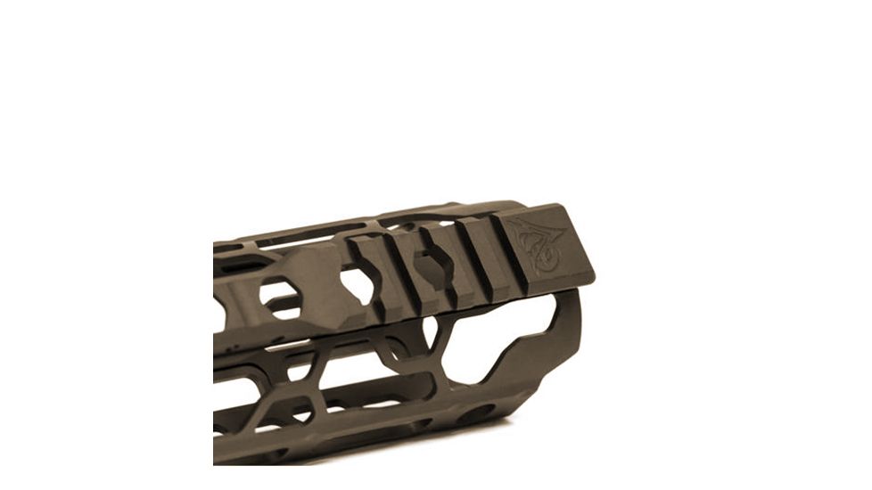 ODIN Works O2 Lite Free Float KeyMod Forend, Flat Dark Earth, 12.5in, F-12-KM-O2-FDE