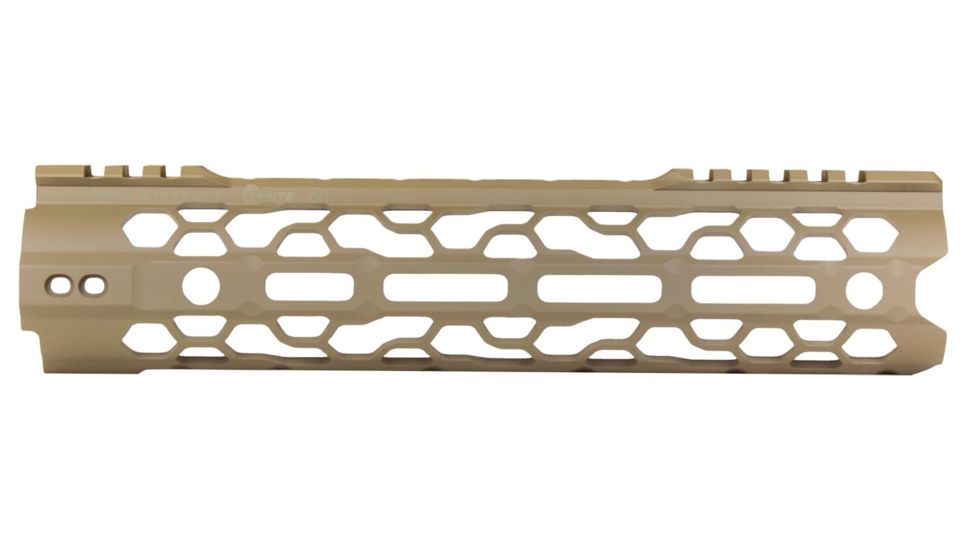 ODIN Works O2 Lite Free Float M-LOK Forend, Flat Dark Earth, 9.5in, F-9-ML-O2-FDE
