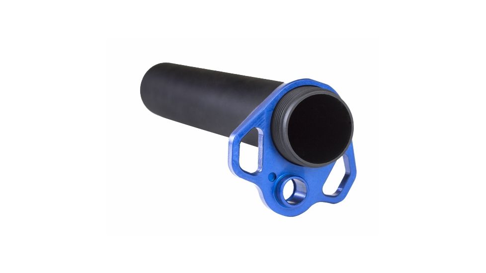 ODIN Works Pistol Buffer Tube Back Plate, Blue, ACC-PBT-PLATE-BLU