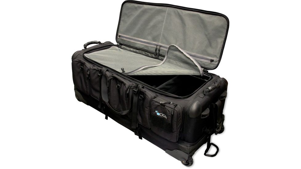 Odor Crusher Tactical Ozone Gun Case Rolling Transport Bag, Black, Extra Large, 79710