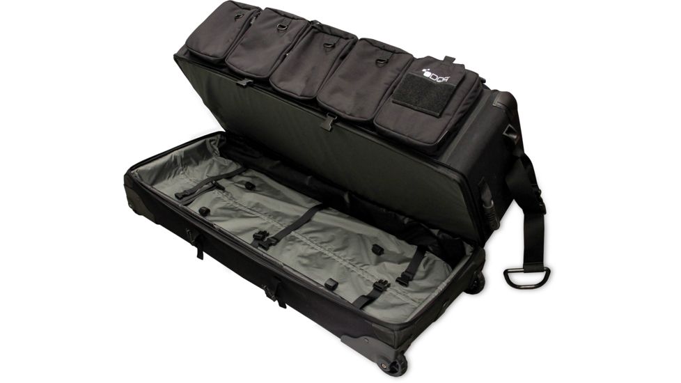 Odor Crusher Tactical Ozone Gun Case Rolling Transport Bag, Black, Extra Large, 79710