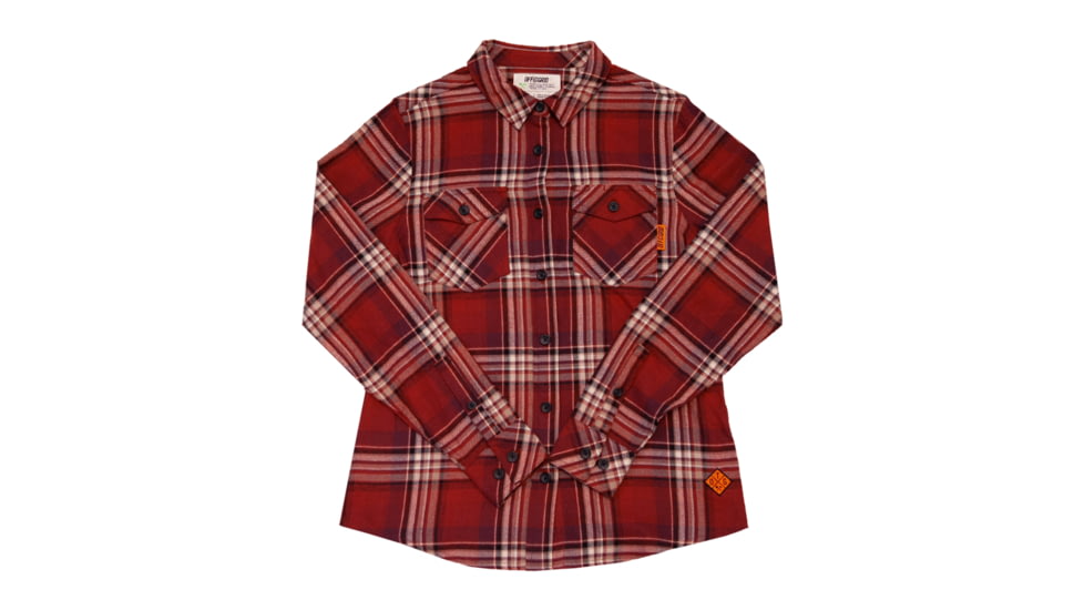 Off The Grid Campbell Womens Flannel, OWWL321013NV06