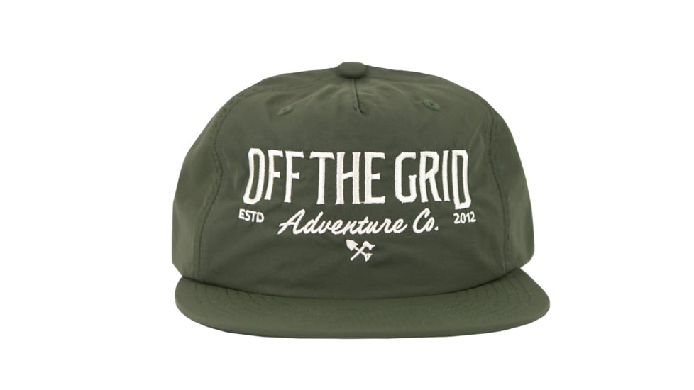 Off The Grid Barricade Hat, Army Green, One Size, OMWH123002AG01