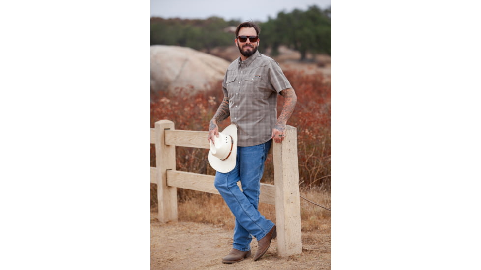 Off The Grid Deke SS Shirt - Men's, Beluga Brown, 2XL, OMWS325002BB05