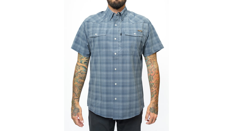 Off The Grid Surplus Deke SS Shirt - Dusty Royal, OMWS325002DL04