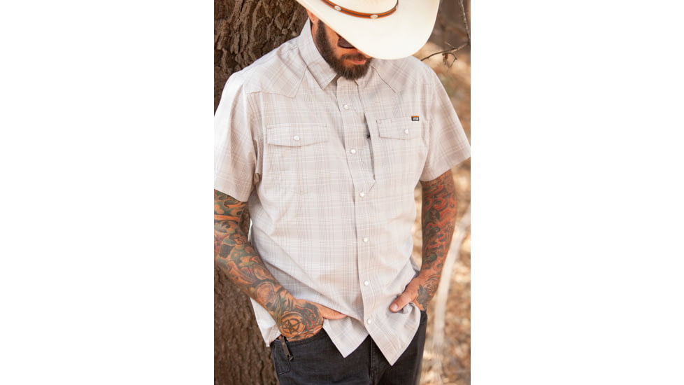 Off The Grid Deke SS Shirt - Men's, Storm Grey, Extra Large, OMWS325002SE04