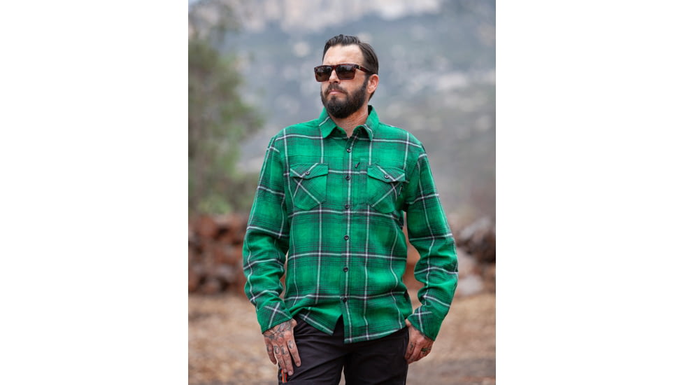 Off The Grid Surplus Destroyer Flannel - Fairway, OMWL321014FY03