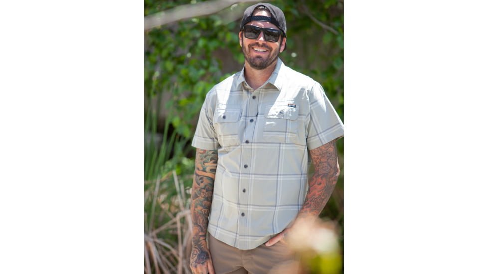 Off The Grid Jack Knife SS Shirt - Men's, Sage Green, 3XL, OMWS125005SA06