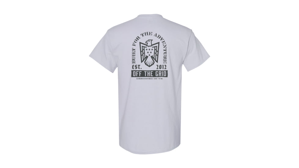 Off The Grid Soaring Eagle Tee - Men's, Ice Grey, Medium, OMKS324002IGL02