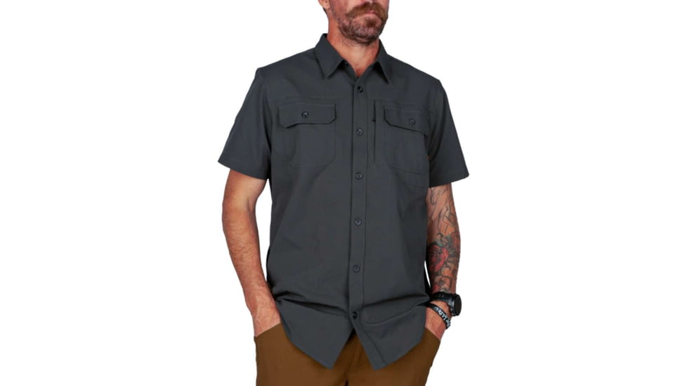 Off The Grid Thunderbolt 2.0 S/S Shirt - Men's, Dark Sky, Extra Large, OMWS122005DK04
