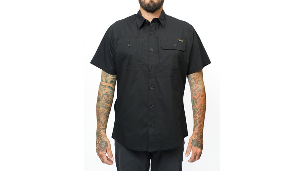 Off The Grid Thunderbolt SS Shirt - Men's, Vintage Black, Small, OMWS325001VB01