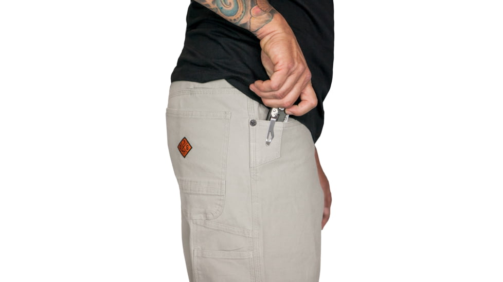Off The Grid Trailblazer 5.0 Pants - Men's, 32in Length, Flint Grey, 31in Waist, OMWP121001FG08
