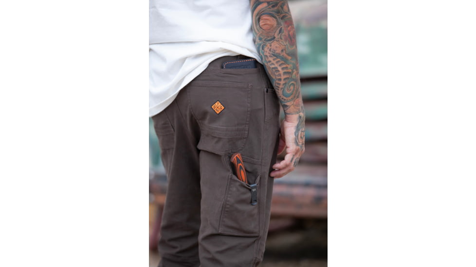 Off The Grid Trailblazer Taper Fit Pants - DK BRN, OMWP221001DKBN21