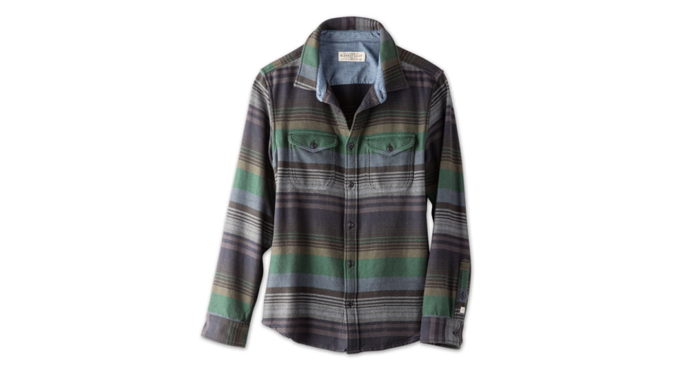 Outerknown Blanket Shirt - Men's, Forest Sonoran Stripe, Medium, 1310205-FXS-XX-M
