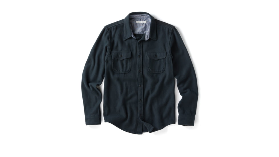Outerknown Blanket Shirt - Men's, Pitch Black, 3XL, 1310205-PCH-XX-XXXL