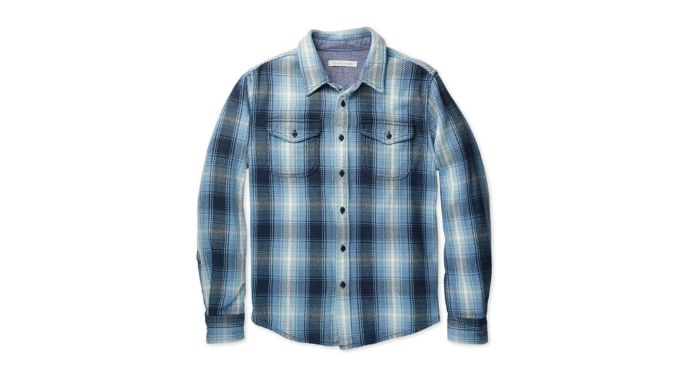 Outerknown Blanket Shirt - Men's, Puget Plaid, Small, 1310205-PGP-XX-S