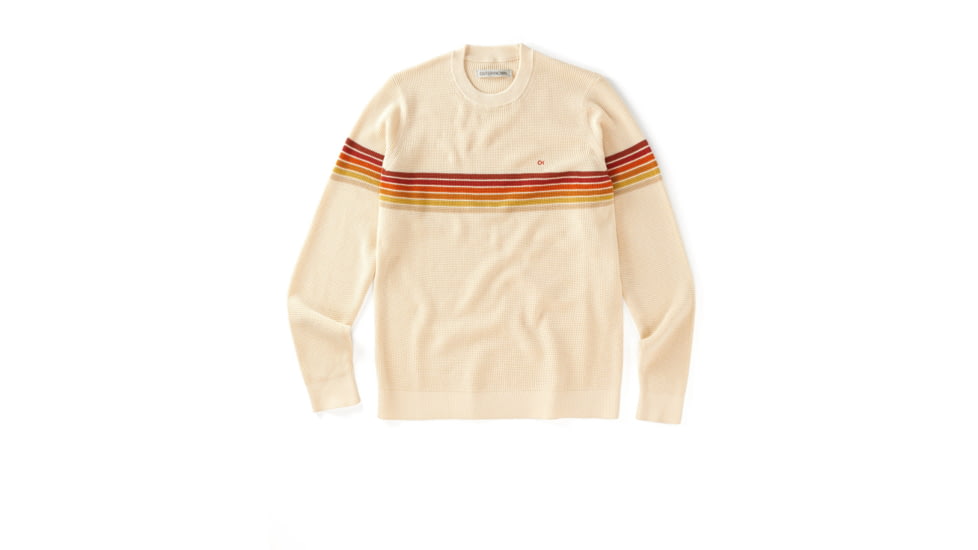 Outerknown Nostalgic Sweater - Men's, 70s Rainbow, 2XL, 1410094-OKX-XX-XXL