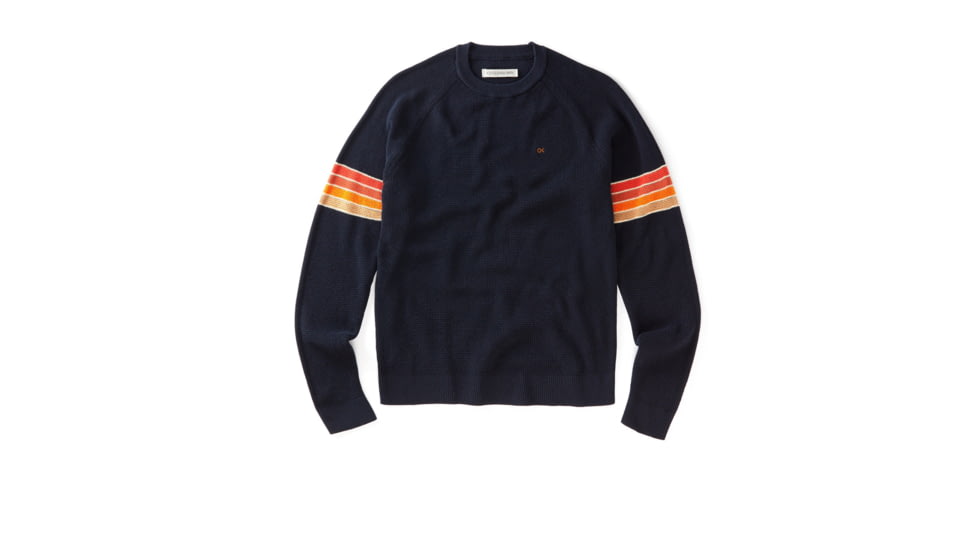 Outerknown Nostalgic Sweater - Men's, Burnt Rainbow, Small, 1410095-OOW-XX-S