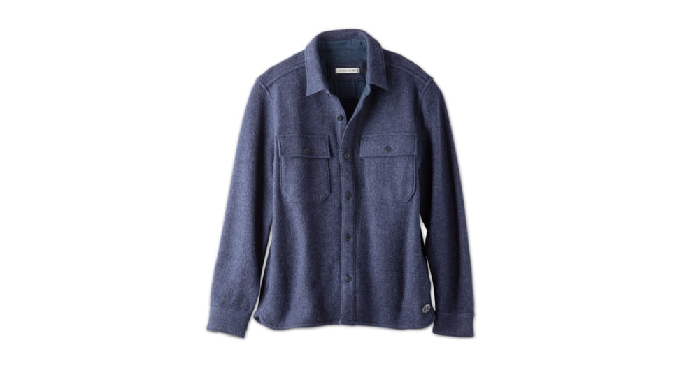 Outerknown Odyssey CPO Jacket - Men's, Final Sale, Heather Marine, Small, 1510127-HMN-XX-S