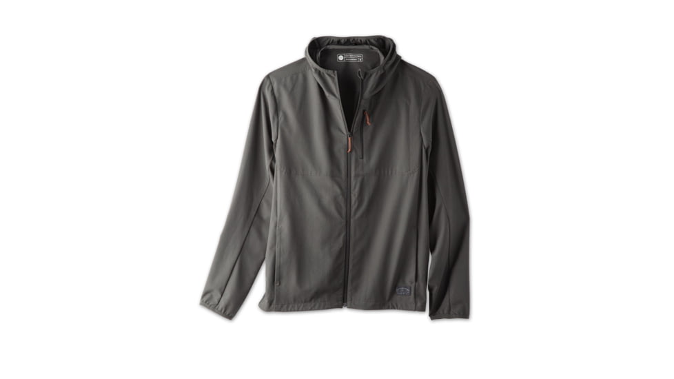 Outerknown The Alta Windbreaker - Men's, Charcoal, Small, 1510129-CHX-XX-S
