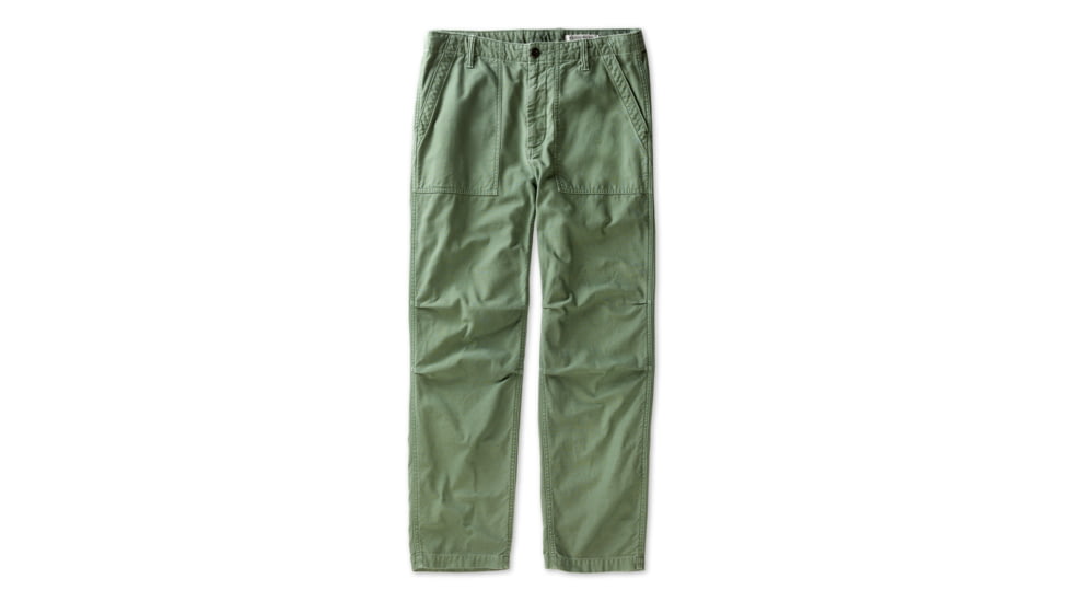 Outerknown The Field Pant - Men's, 32in Inseam, Off Duty Drab, 34 US, 1610081-ODD-32-34