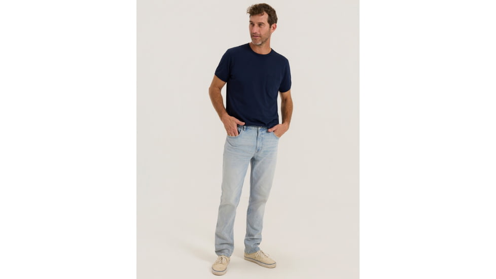 Outerknown The Highline Slim Jean - Men's, 32in Inseam, Pale Vintage, 31 US, 1630045-PVT-32-31