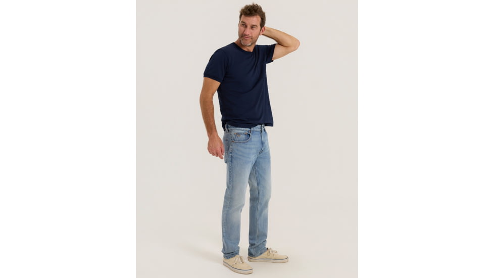 Outerknown The Highline Slim Jean - Men's, 32in Inseam, Worn Indigo, 32 US, 1630045-WNK-32-32