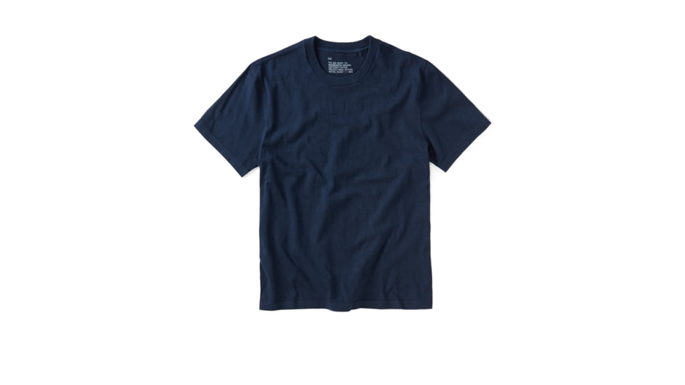 Outerknown The S/S Big Heavy Tee - Men's, Indigo, Large, 1210105-INK-XX-L