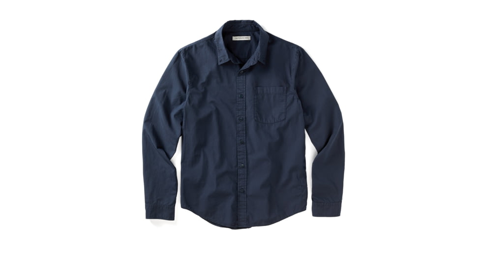 Outerknown The Studio Shirt - Men's, Final Sale, Indigo, 2XL, 1310219-INK-XX-XXL