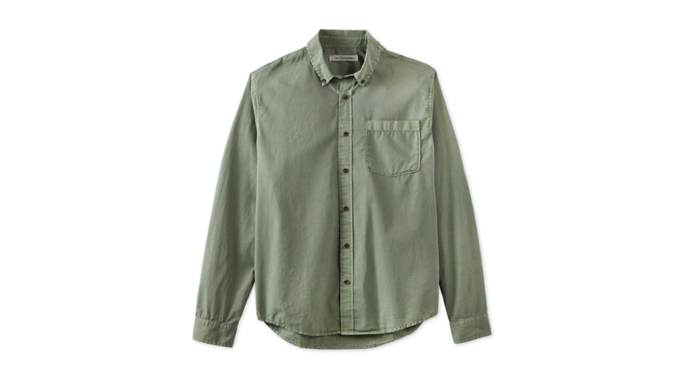 Outerknown The Studio Shirt - Men's, Final Sale, Off Duty Drab, 3XL, 1310219-ODD-XX-XXXL